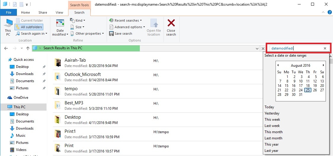 win7 find files by date win7 find files by date